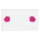Badge D'identification Enfants mignonette birdy (Devant)