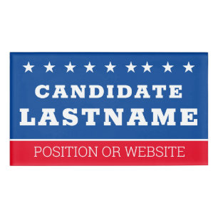 Badge D'identification Équipement de campagne personnalisé avec nom et no