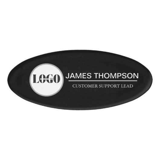 Badge D'identification Équipement de logo personnalisé pour l'employé de (Devant)