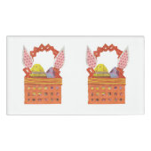 Badge D'identification Étiquette de nom de panier de Pâques (Devant)