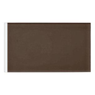 Badge D'identification Étiquette nominative   Grand rectangle   Brillante