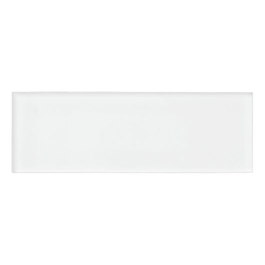 Badge D'identification Étiquette nommée (Devant)