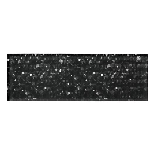 Badge D'identification Étiquette nommée Bling en cristal Strass (Devant)