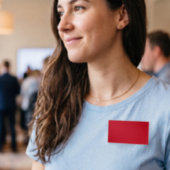 Badge D'identification Étiquette nommée magnétique