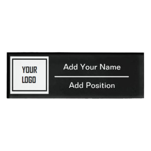 Badge D'identification Étiquette personnalisée de raison sociale