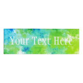 Badge D'identification Étiquettes de nom d'impression d'éponge (Devant)