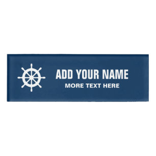 Badge D'identification Étiquettes magnétiques personnalisées pour le capi