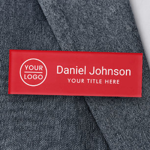 Badge D'identification Étiquettes nominatives magnétiques professionnelle