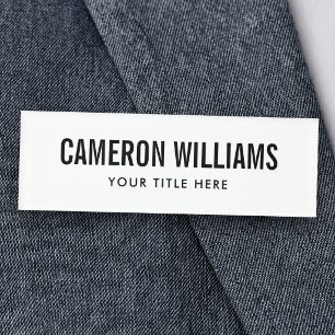 Badge D'identification Étiquettes nominatives magnétiques professionnelle