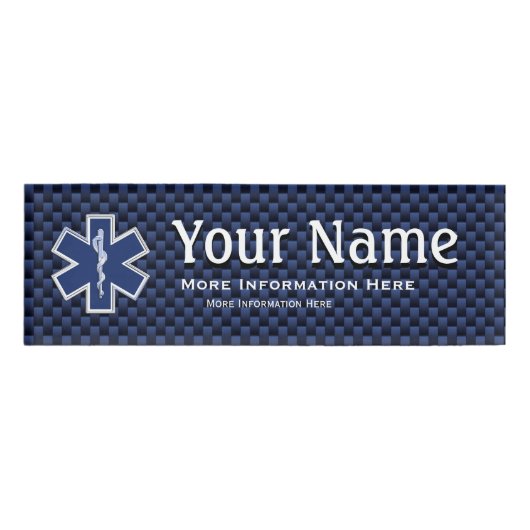 Badge D'identification Étoile d'étiquette de la conception SME (Devant)