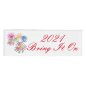 Badge D'identification Exploding Fireworks 2021 Thunder_Cove (Devant)