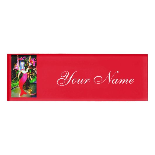 Badge D'identification fête de sirène (Devant)