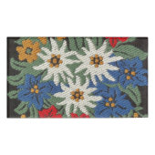 Badge D'identification Fleur alpine suisse d'edelweiss (Devant)
