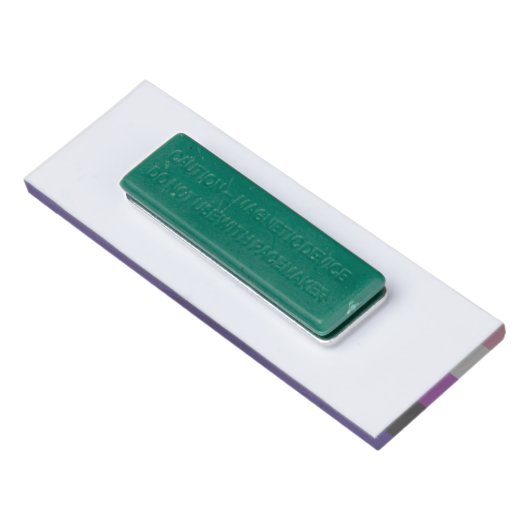 Badge D'identification Genderfluidity  pride flag (Dos)