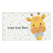 Badge D'identification Giraffe, animal (Devant)