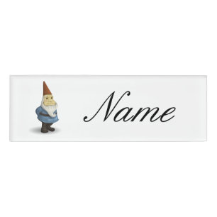 Badge D'identification Gnome des Fêtes d'hiver Thunder_Cove