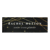 Badge D'identification Golden Garland (Devant)