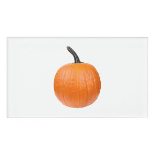 Badge D'identification Grand Citrouille