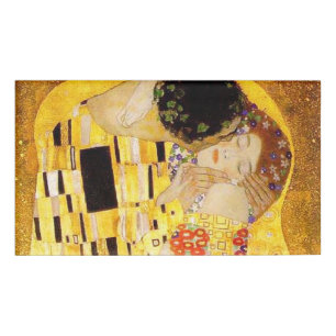 Badge D'identification Gustav Klimt La Peinture Classique Du Kiss
