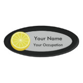 Badge D'identification Halve Lemon (Devant)