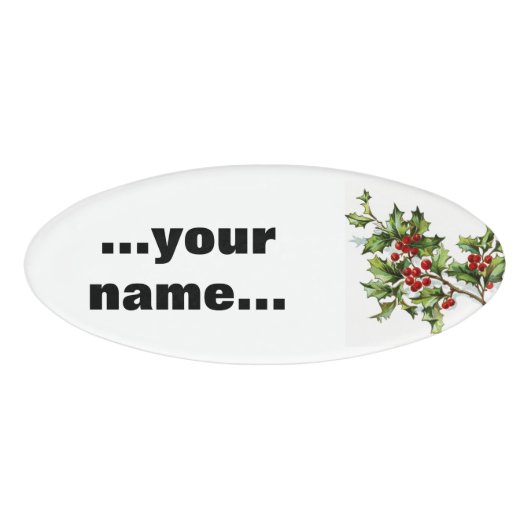 Badge D'identification HollyBerries20150802 (Devant)