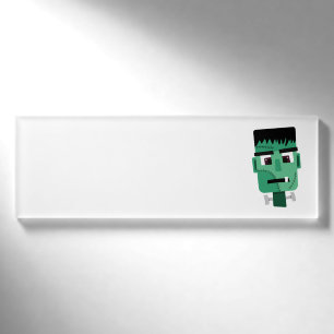 Badge D'identification Illustration du monstre de Frankenstein