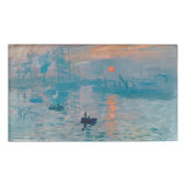 Badge D'identification Impression Sunrise Claude Monet (Devant)