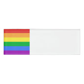 Badge D'identification Indicateur Rainbow (Devant)
