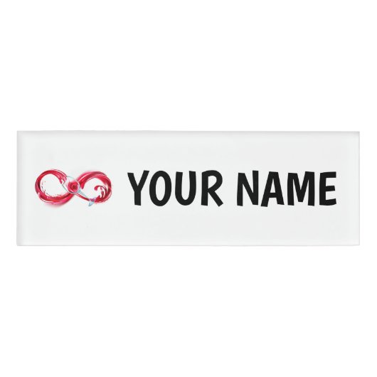 Badge D'identification Infinity (Devant)