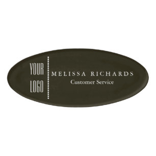 Badge D'identification Insigne personnalisé de petit nom