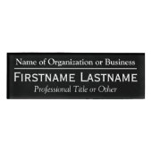 Badge D'identification Insigne personnalisé - Organisation ou Église - No (Devant)