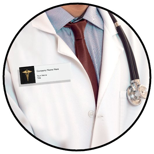 Badge D'identification Insignes de nom du personnel du bureau Médicale