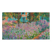 Badge D'identification Irises Monet Garden Fleurs Giverny (Devant)