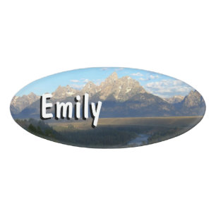 Badge D'identification Jackson Hole Mountains (Grand Teton National Park)