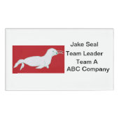 Badge D'identification Jake Seal Name Tag (Devant)