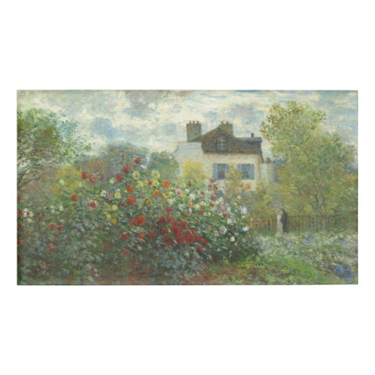 Badge D'identification Jardin des artistes de Monet dans Peinture d'Argen (Devant)