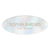 Badge D'identification Joli Sparkling Bokeh Event (Devant)