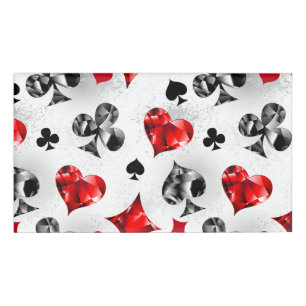 Badge D'identification Joueur de poker Joueur de cartes de jouer costumes