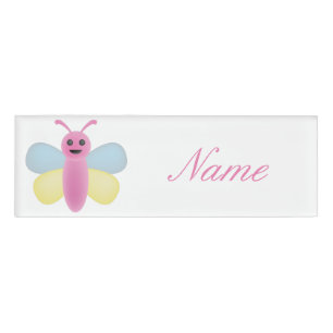 Badge D'identification Kawaii Bee Thunder_Cove multicolore