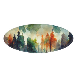 Badge D'identification La forêt (nature)