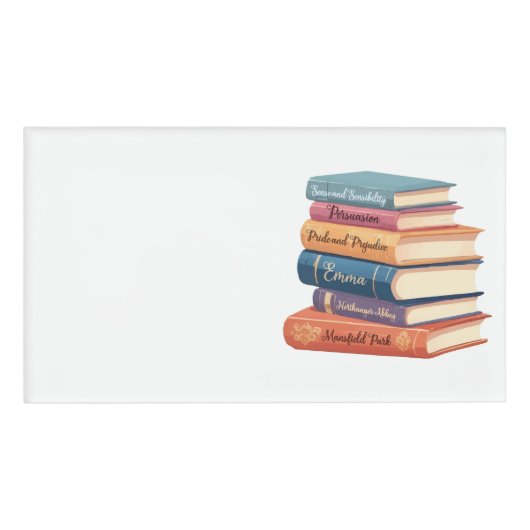 Badge D'identification Les romans de Jane Austen VII (Devant)