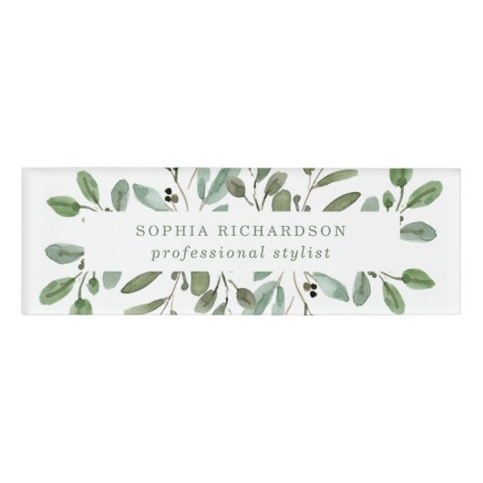 Badge D'identification Liage minimal (Devant)