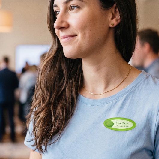 Badge D'identification Lime