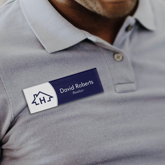 Badge D'identification Logo de l'immeuble Logo de l'immeuble Marine moder