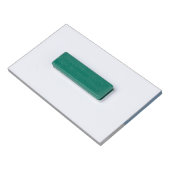 Badge D'identification Logo de société moderne bleu clair Photo de l'empl (Dos)