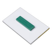 Badge D'identification Logo de société moderne Jaune Photo de l'employé (Dos)