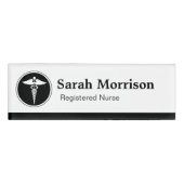 Badge D'identification Logo de soins Médicales Médecin Infirmière inscrit (Devant)