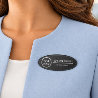 Badge D'identification Logo d'entreprise moderne pour employé