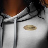 Badge D'identification Logo du titre du travail de l'employé de l'entrepr