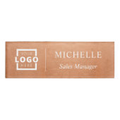 Badge D'identification Logo personnalisé Personnel de l'entreprise (Devant)